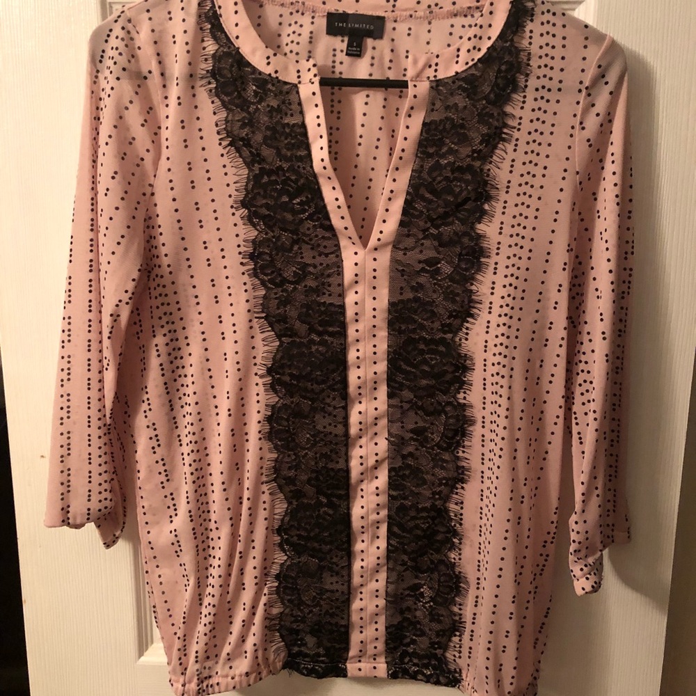 Mesh blouse from the Limited EUC